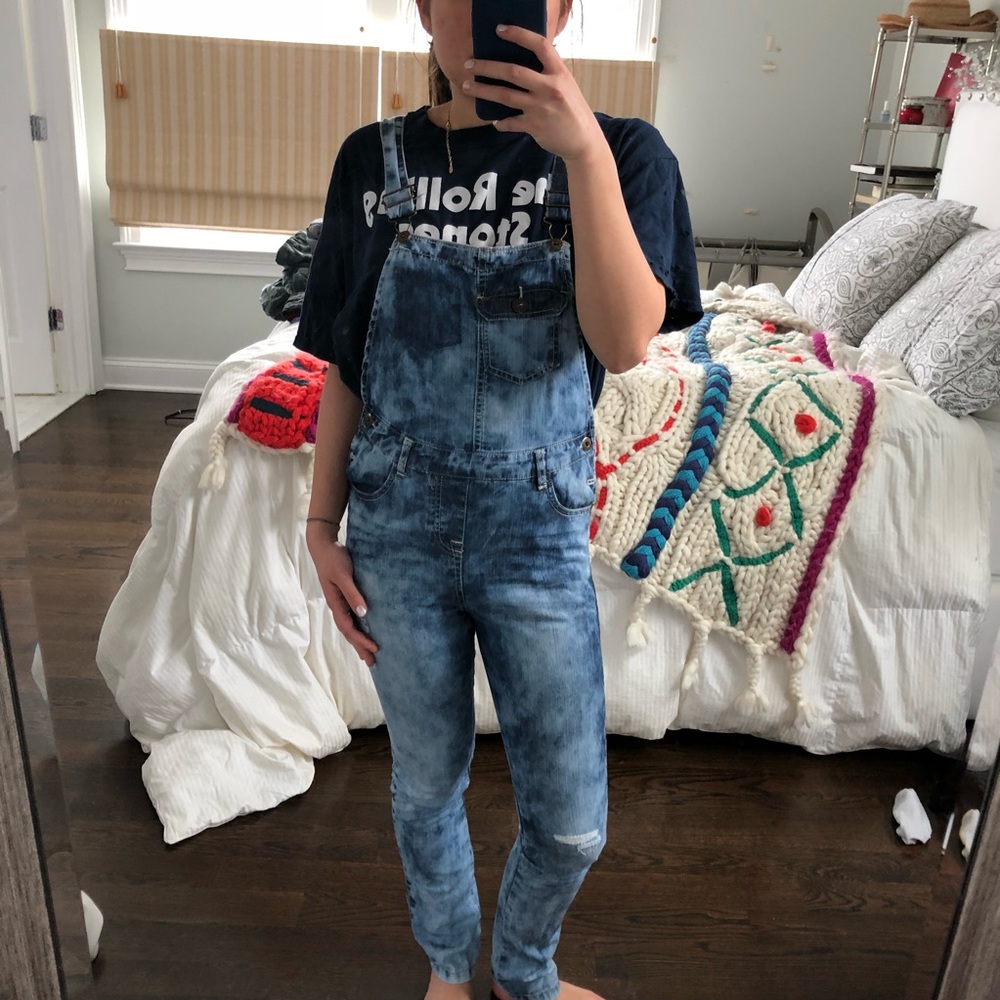 Tie-Dye Overalls